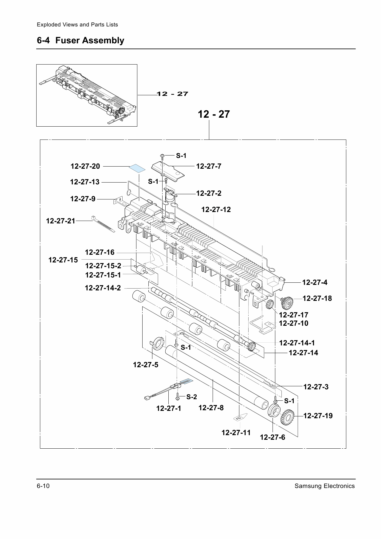 Samsung FACXIMILE SF-5100 Parts Manual-3